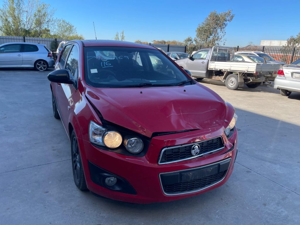 Car Wreckers - Holden Barina 2015 Red Auto