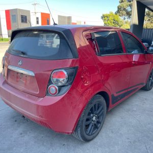 Car Wreckers - Holden Barina 2015 Red Auto