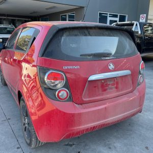 Car Wreckers - Holden Barina 2015 Red Auto
