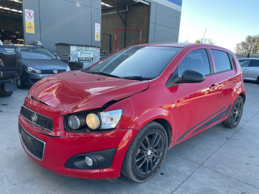 Car Wreckers - Holden Barina 2015 Red Auto