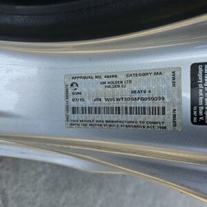 Car Wrecker - 2015 Holden Cascada