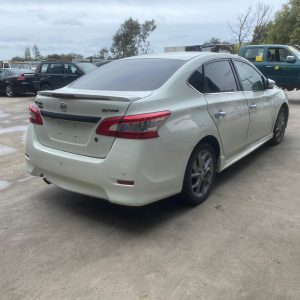 Car Wreckers - Nissan Pulsar 2015 White Auto Petrol