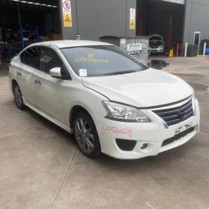 Car Wreckers - Nissan Pulsar 2015 White Auto Petrol