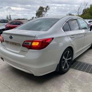 Car Wreckers - Subaru Liberty 2015 White Auto Petrol