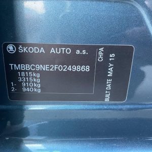 Car Wreckers - Skoda Octavia 2015 Grey Auto