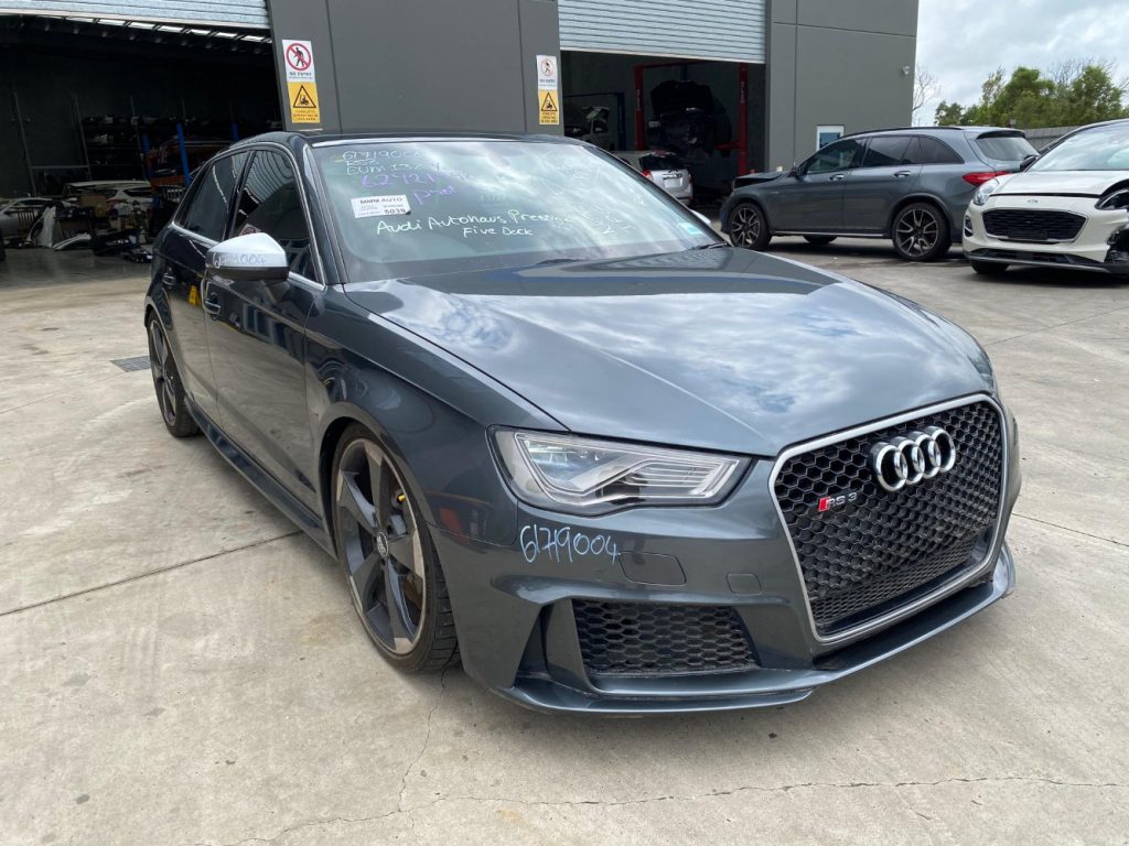 Car Wreckers - Audi RS3 2016 Grey Auto Petrol