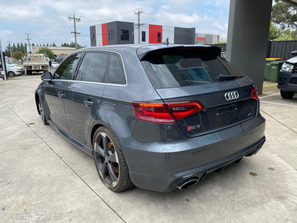 Car Wreckers - Audi RS3 2016 Grey Auto Petrol