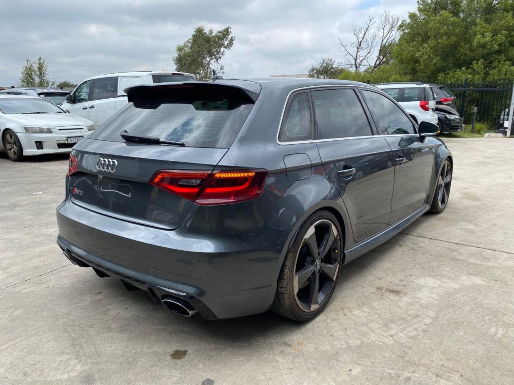 Car Wreckers - Audi RS3 2016 Grey Auto Petrol