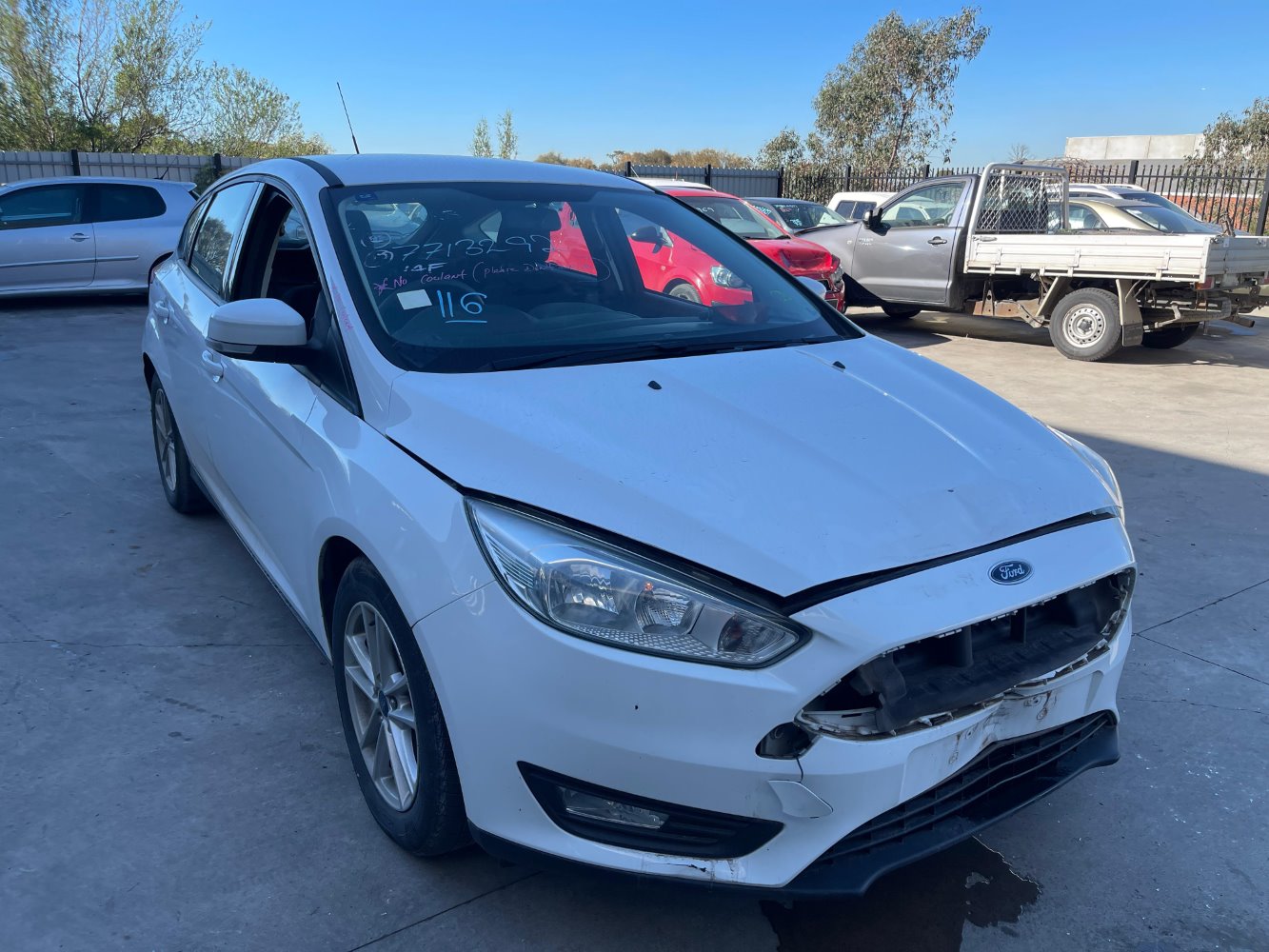 Car Wreckers - Ford Focus 2016 White Auto