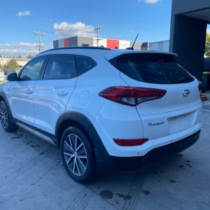 Car Wreckers - Hyundai Tucson 2016 White Auto Petrol