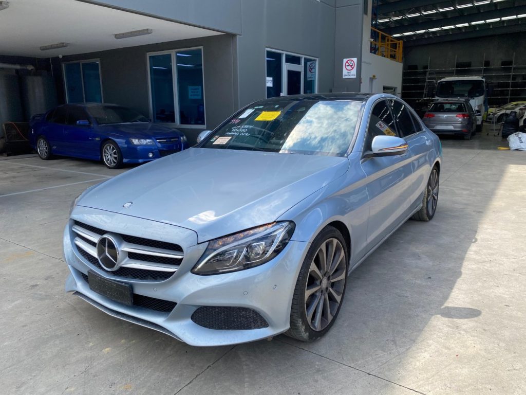 Car Wreckers - Mercedes C250 2016 Silver Auto Petrol