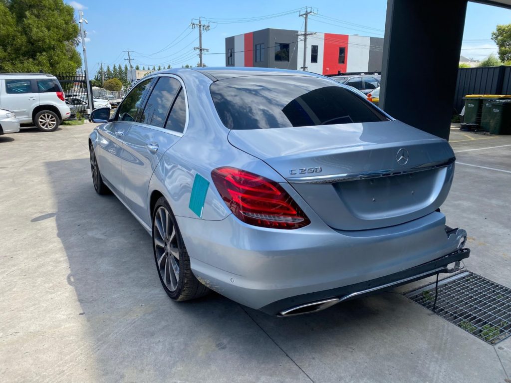 Car Wreckers - Mercedes C250 2016 Silver Auto Petrol
