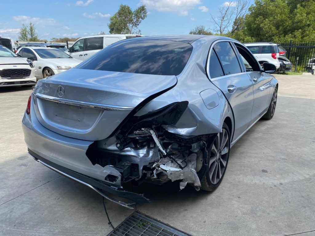 Car Wreckers - Mercedes C250 2016 Silver Auto Petrol