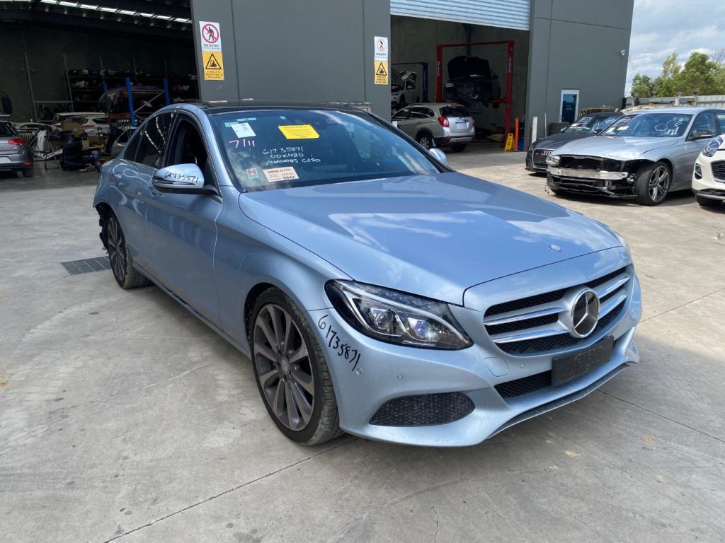Car Wreckers - Mercedes C250 2016 Silver Auto Petrol