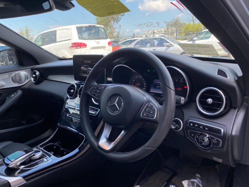 Car Wreckers - Mercedes C250 2016 Silver Auto Petrol