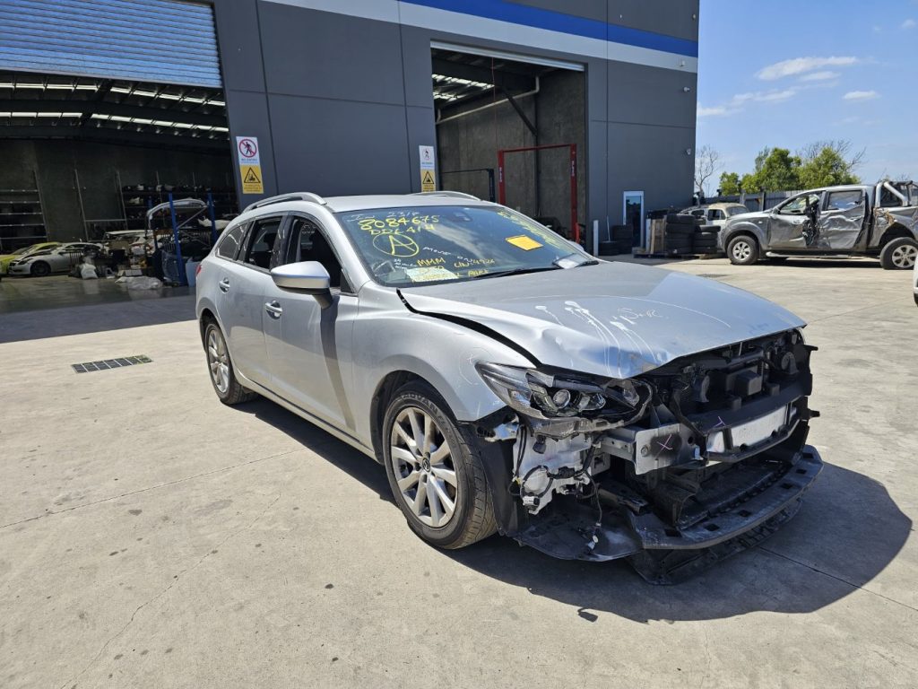 Car Wreckers - Mazda 6 2016 Silver Auto Petrol