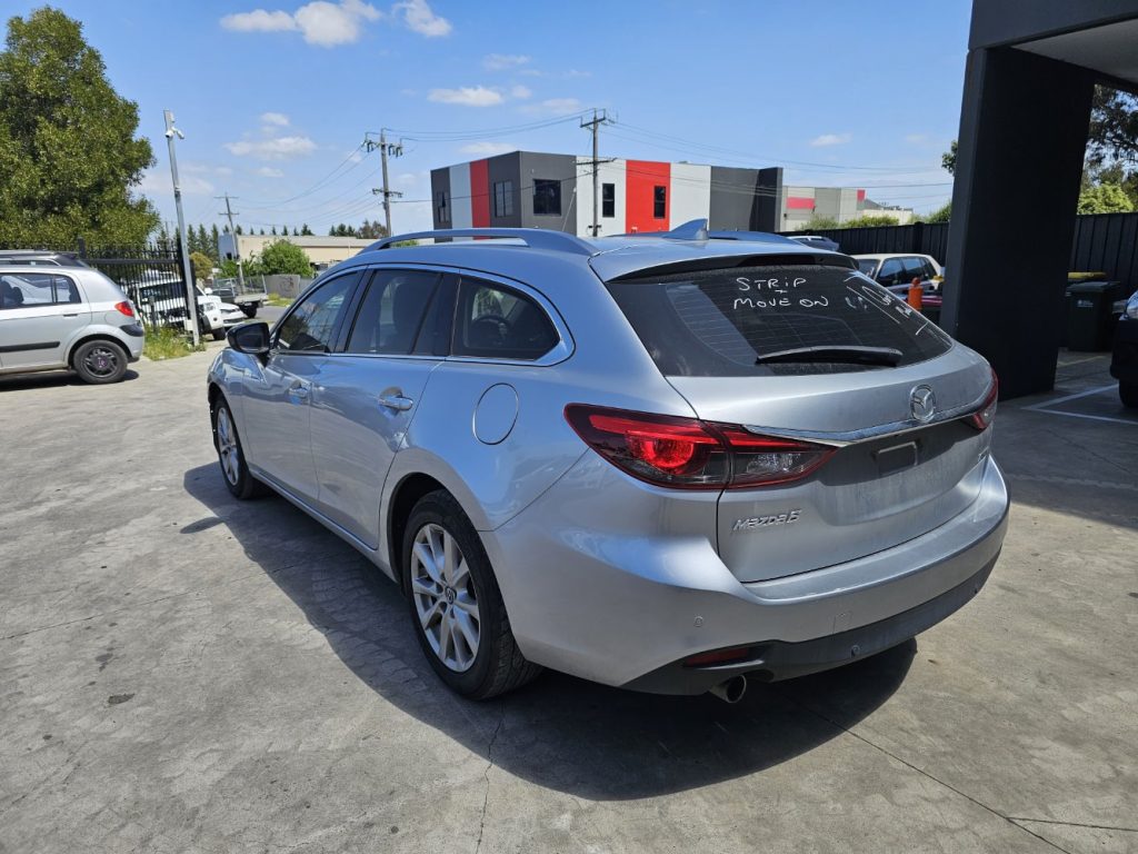 Car Wreckers - Mazda 6 2016 Silver Auto Petrol