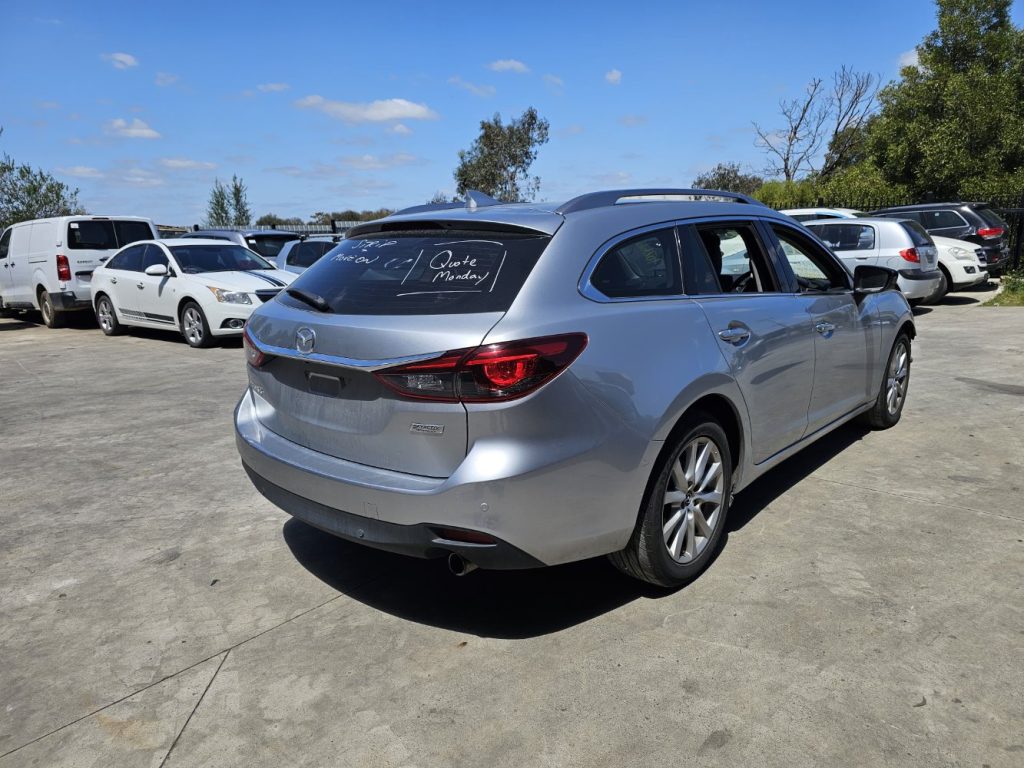 Car Wreckers - Mazda 6 2016 Silver Auto Petrol