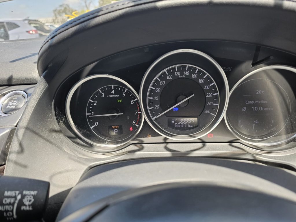 Car Wreckers - Mazda 6 2016 Silver Auto Petrol