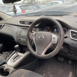 Car Wreckers - Nissan Qashqai 2016 Black Auto Petrol