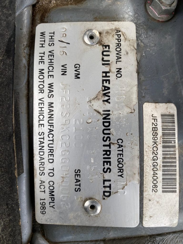 Car Wreckers - Subaru Outback 2016 Grey Auto Petrol