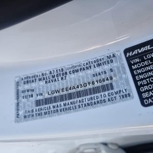 Car Wreckers - Haval H2 2016