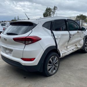 Car Wreckers - Hyundai Tucson 2017 White Auto Petrol