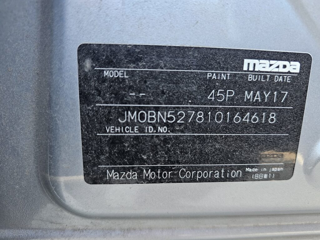 Car Wrecker - 2017 Mazda Mazda3