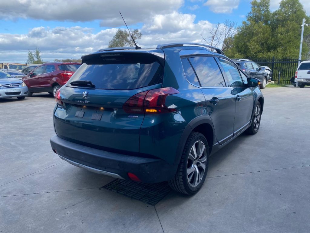 Car Wreckers - Peugeot 2008 2017 Blue Auto Petrol