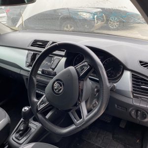 Car Wreckers - Skoda Fabia 2017 White Auto Petrol