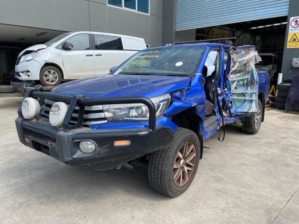 Car Wreckers - Toyota Hilux 2017 Blue Auto Diesel