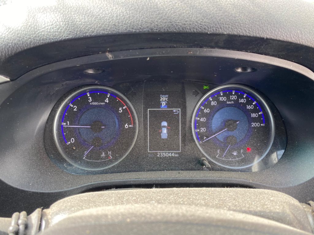 Car Wreckers - Toyota Hilux 2017 Blue Auto Diesel