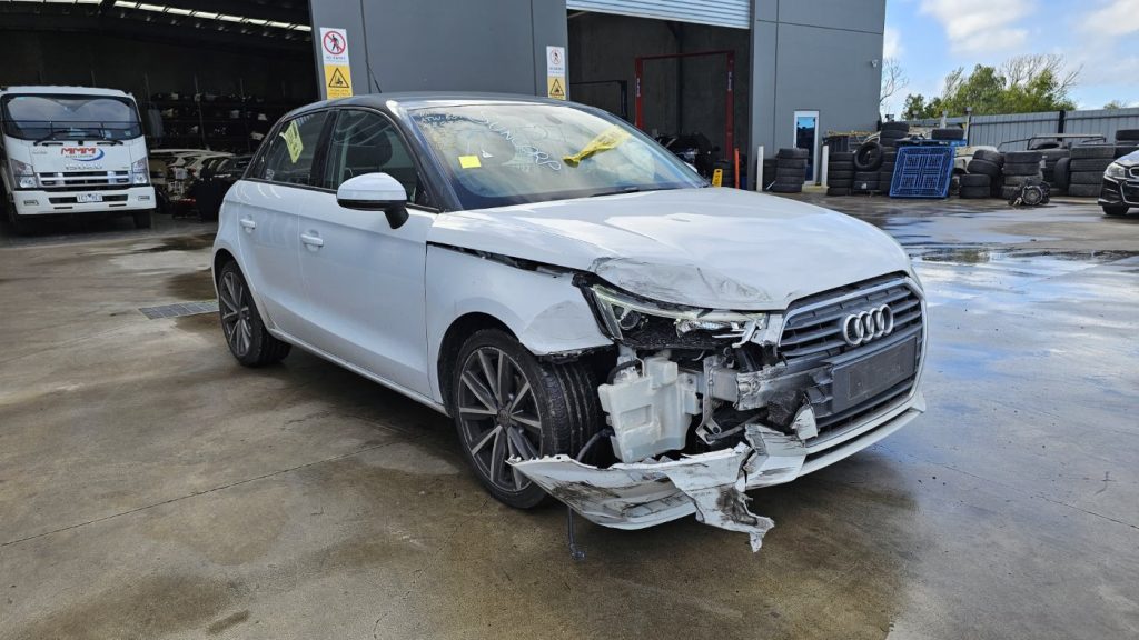 Car Wreckers - Audi A1 2018 White Auto Petrol