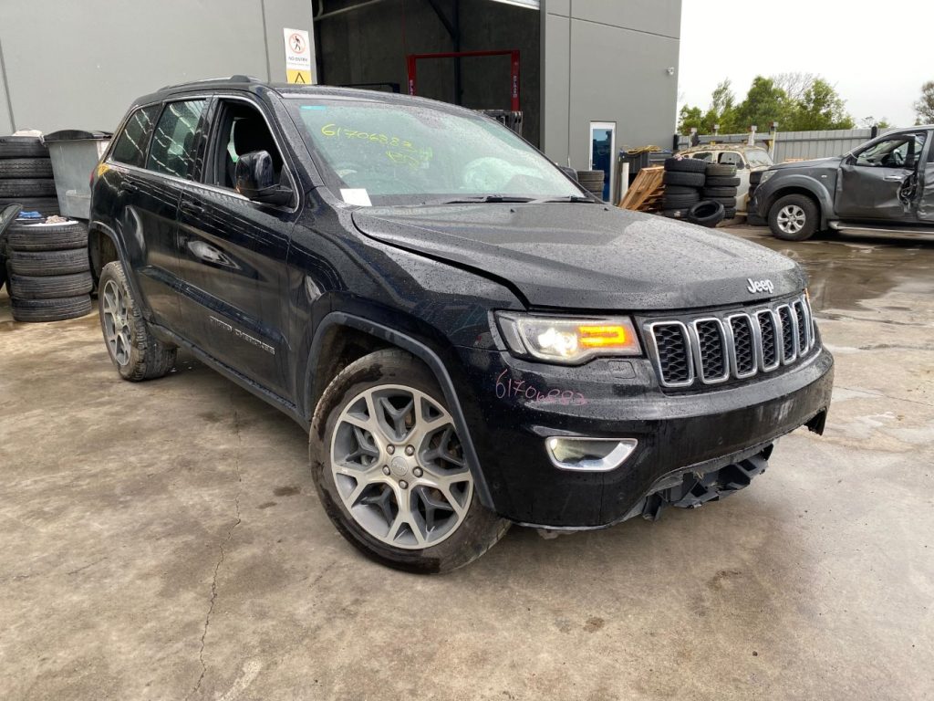 Car Wreckers - Jeep Grand Cherokee 2018 Black Auto Petrol