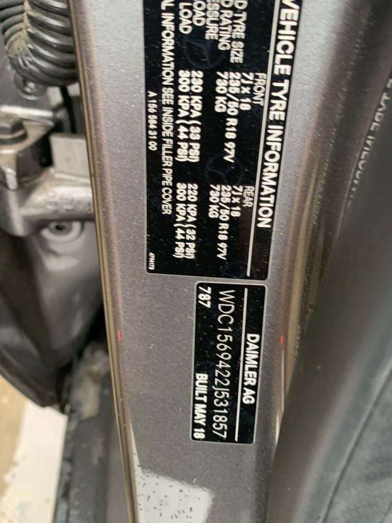 Car Wreckers - Mercedes GLA180 2018 Silver Auto Petrol