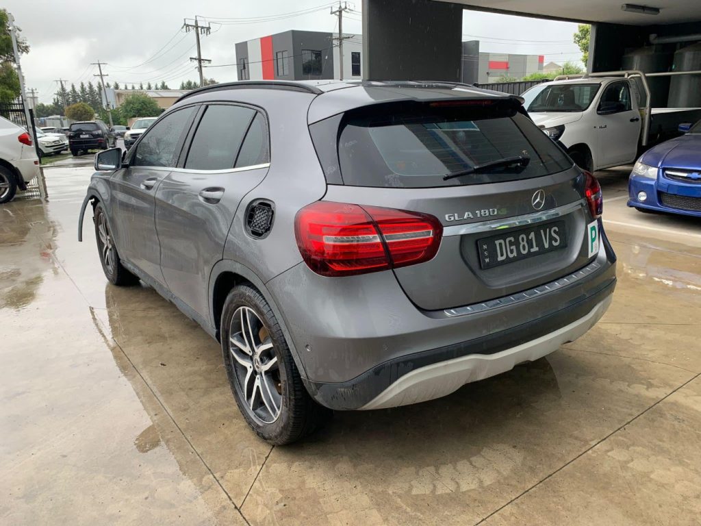 Car Wreckers - Mercedes GLA180 2018 Silver Auto Petrol