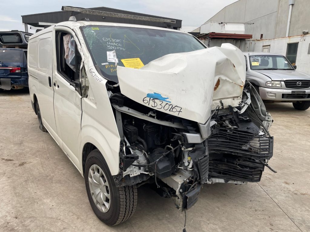 Car Wreckers - Toyota Hiace 2019 White Auto