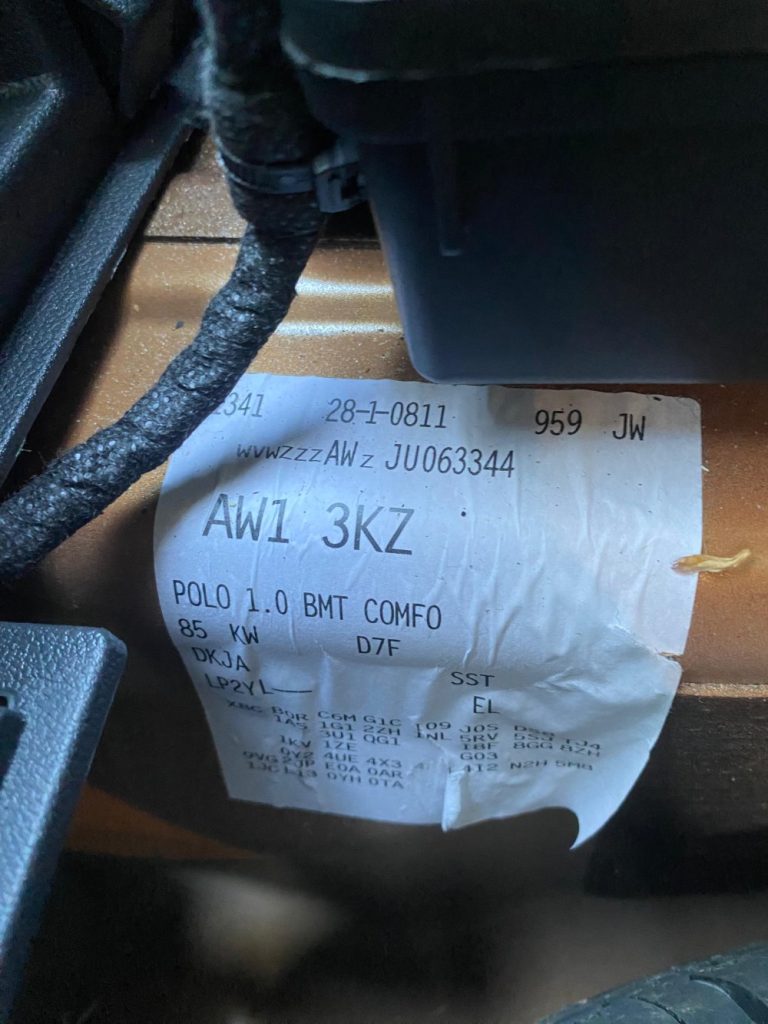 Car Wreckers - Volkswagen Polo 2018 Orange Auto Petrol