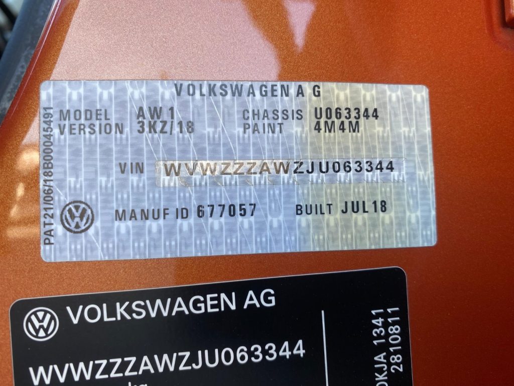 Car Wreckers - Volkswagen Polo 2018 Orange Auto Petrol