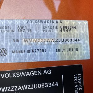 Car Wreckers - Volkswagen Polo 2018 Orange Auto Petrol