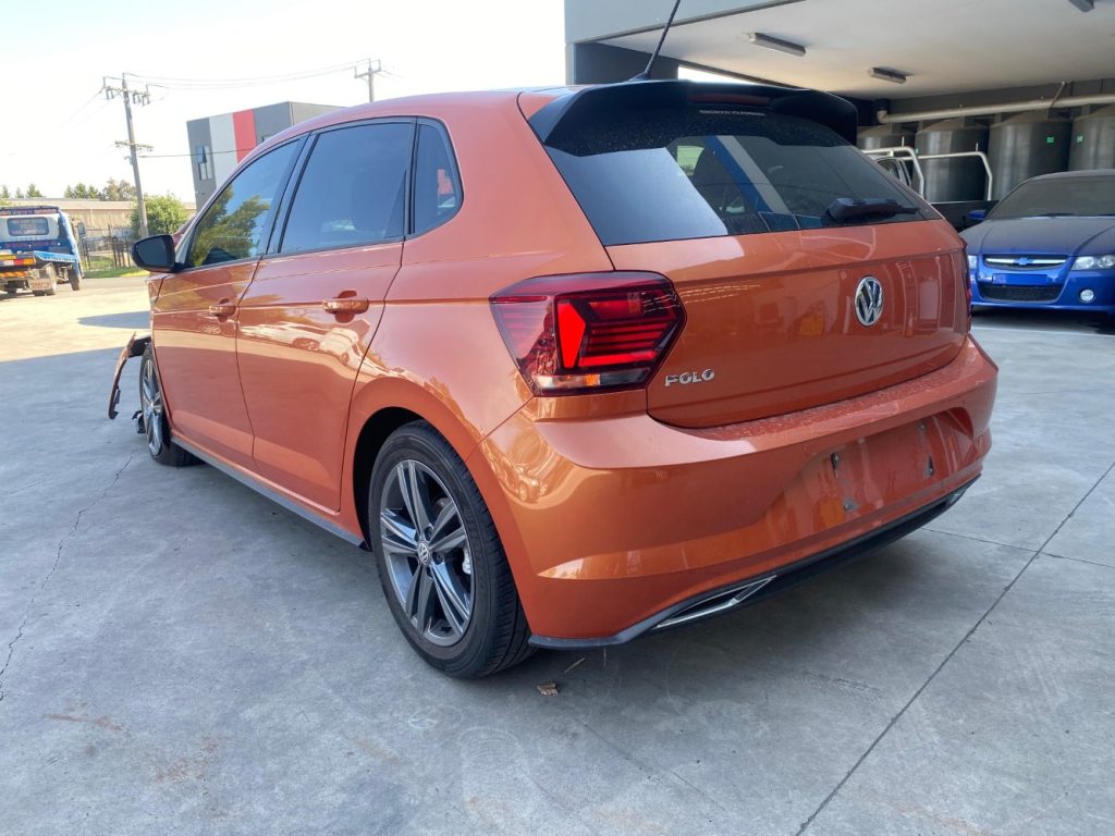 Car Wreckers - Volkswagen Polo 2018 Orange Auto Petrol