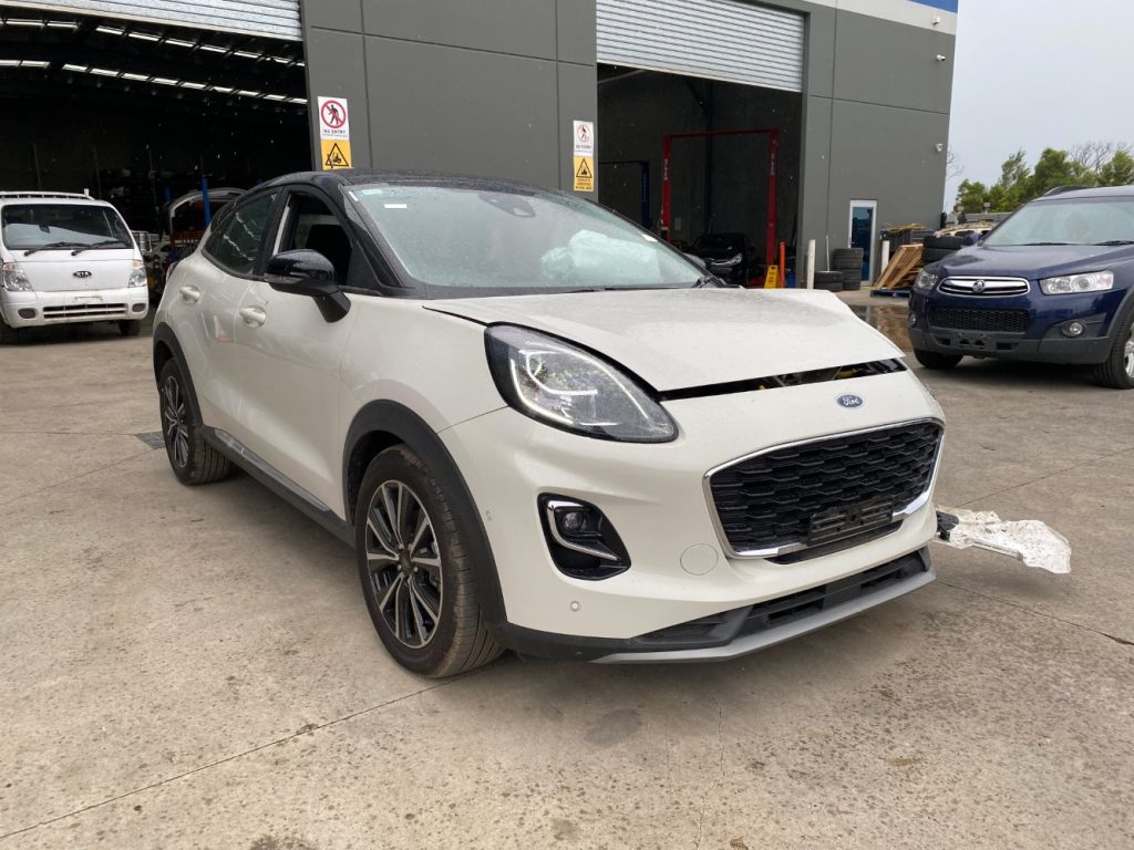 Car Wreckers - Ford Puma 2020 White Auto Petrol