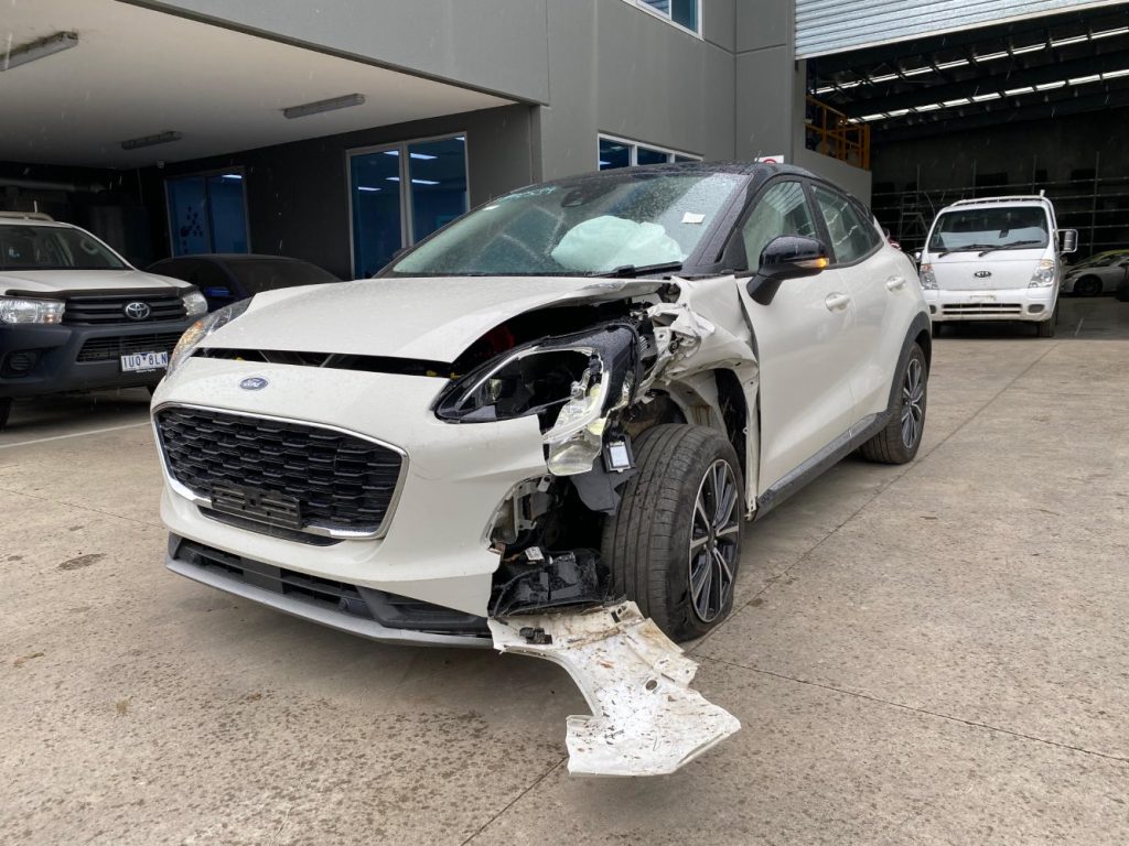 Car Wreckers - Ford Puma 2020 White Auto Petrol