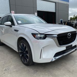 Car Wreckers - Mazda CX-90 2023 White Auto Petrol