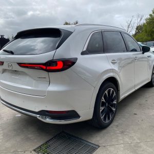 Car Wreckers - Mazda CX-90 2023 White Auto Petrol