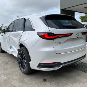 Car Wreckers - Mazda CX-90 2023 White Auto Petrol