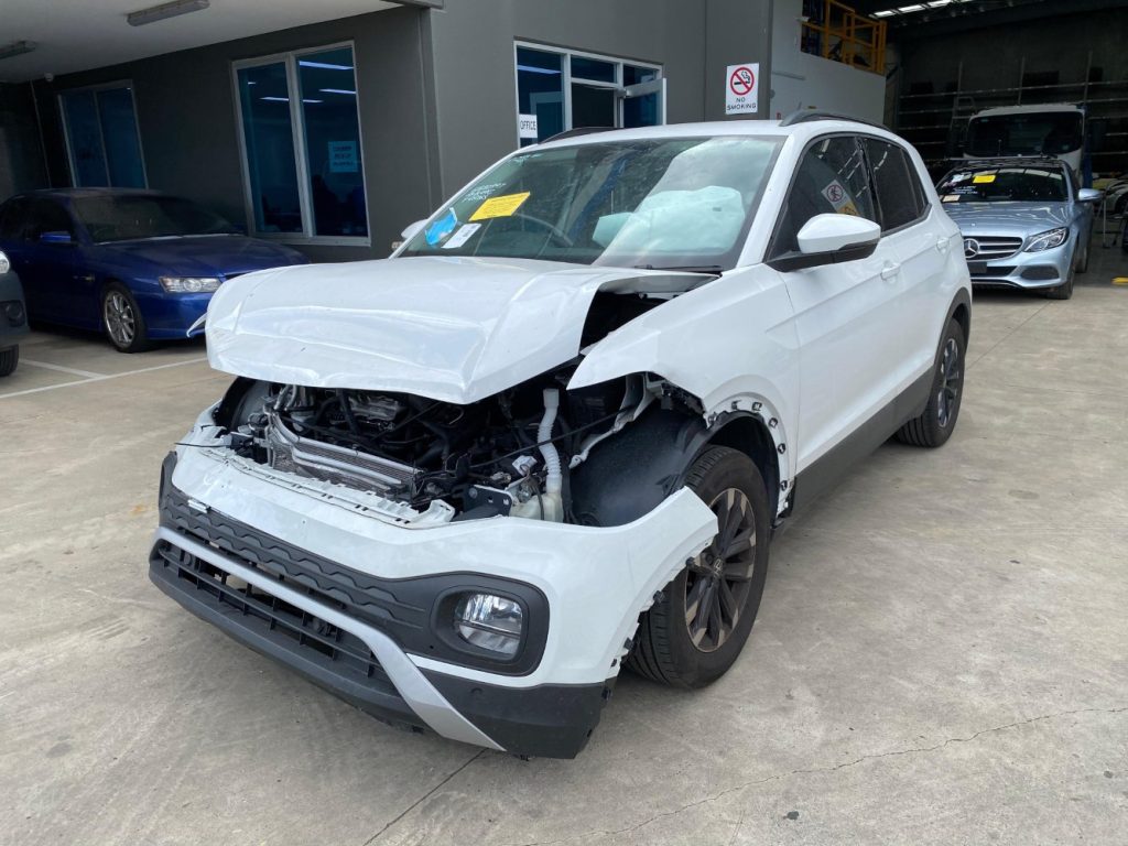 Car Wreckers - Volkswagen T-Cross 2023 White Auto Petrol