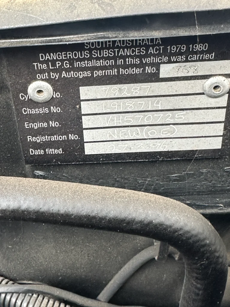 Holden Commodore 1996 Green Auto Petrol