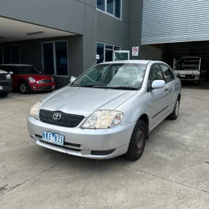 Toyota Corolla 2001 Silver Man Petrol