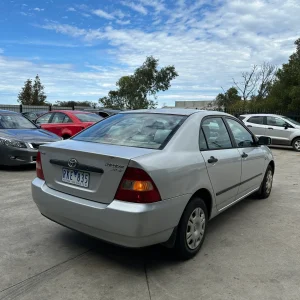 Toyota Corolla 2001 Silver Man Petrol